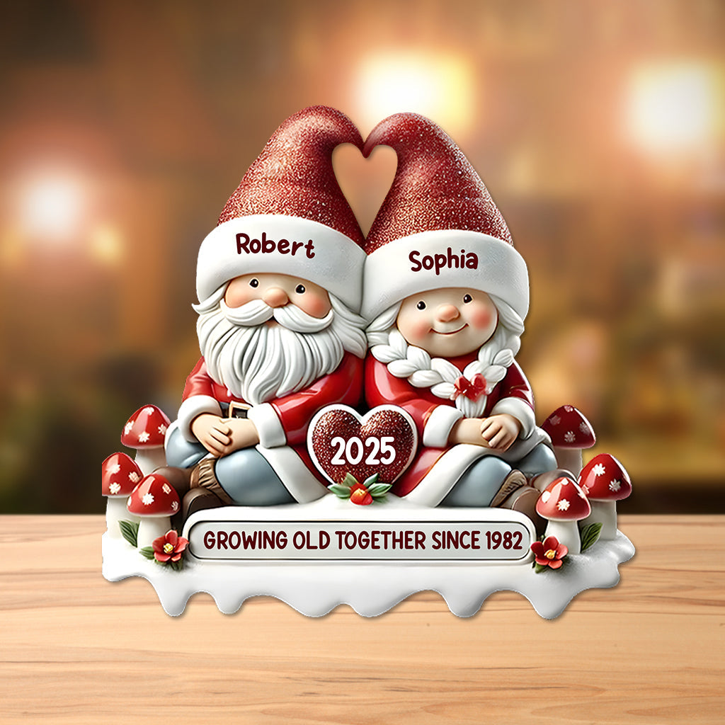 Ensemble depuis - Plaque acrylique personnalisée pour couple