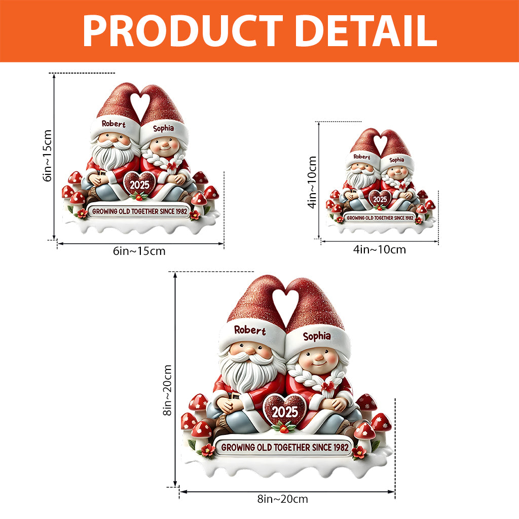 Ensemble depuis - Plaque acrylique personnalisée pour couple