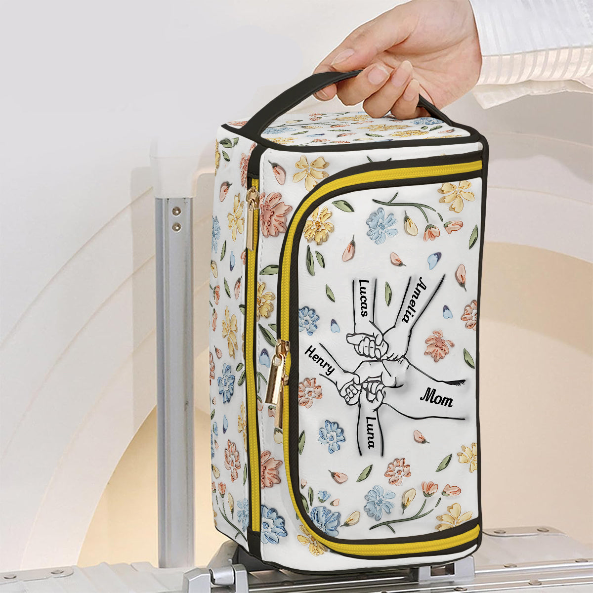 Prends ma main - Trousse de toilette personnalisée pour maman