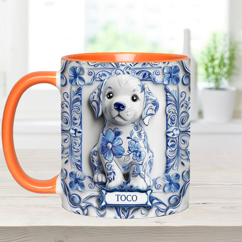 Mug personnalisé avec un adorable Labrador Retriever