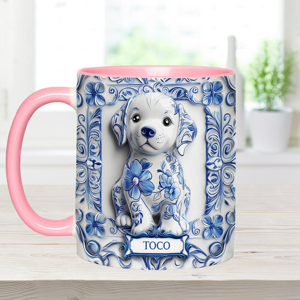 Mug personnalisé avec un adorable Labrador Retriever