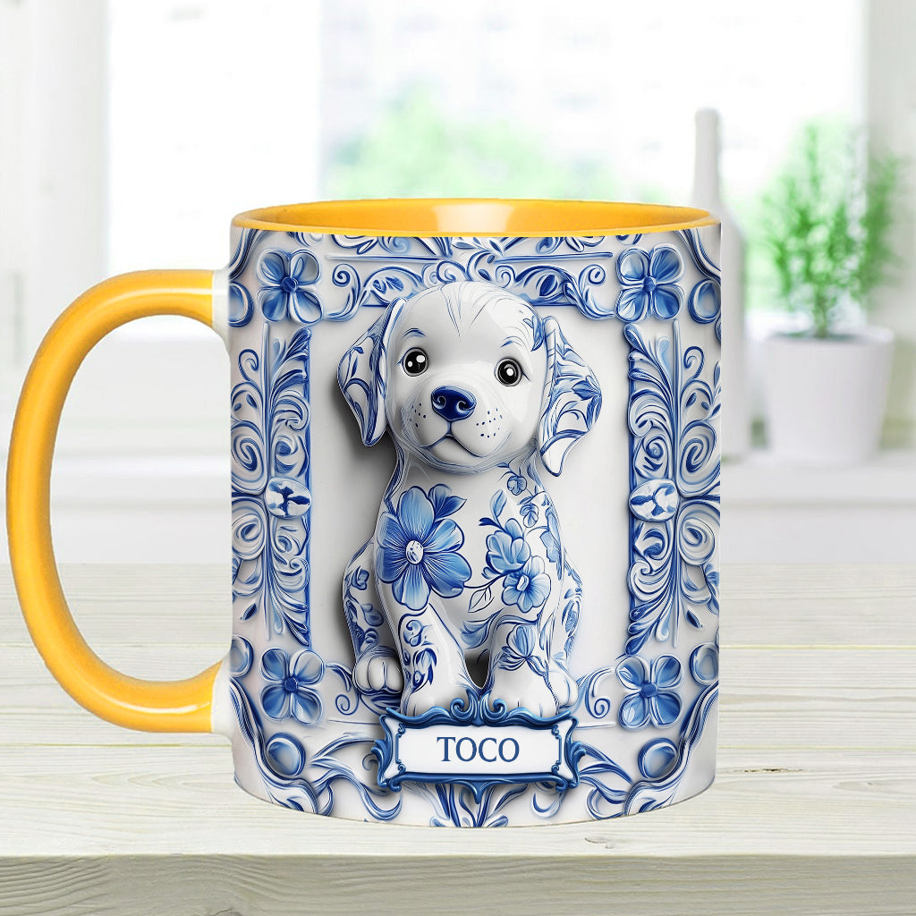 Mug personnalisé avec un adorable Labrador Retriever