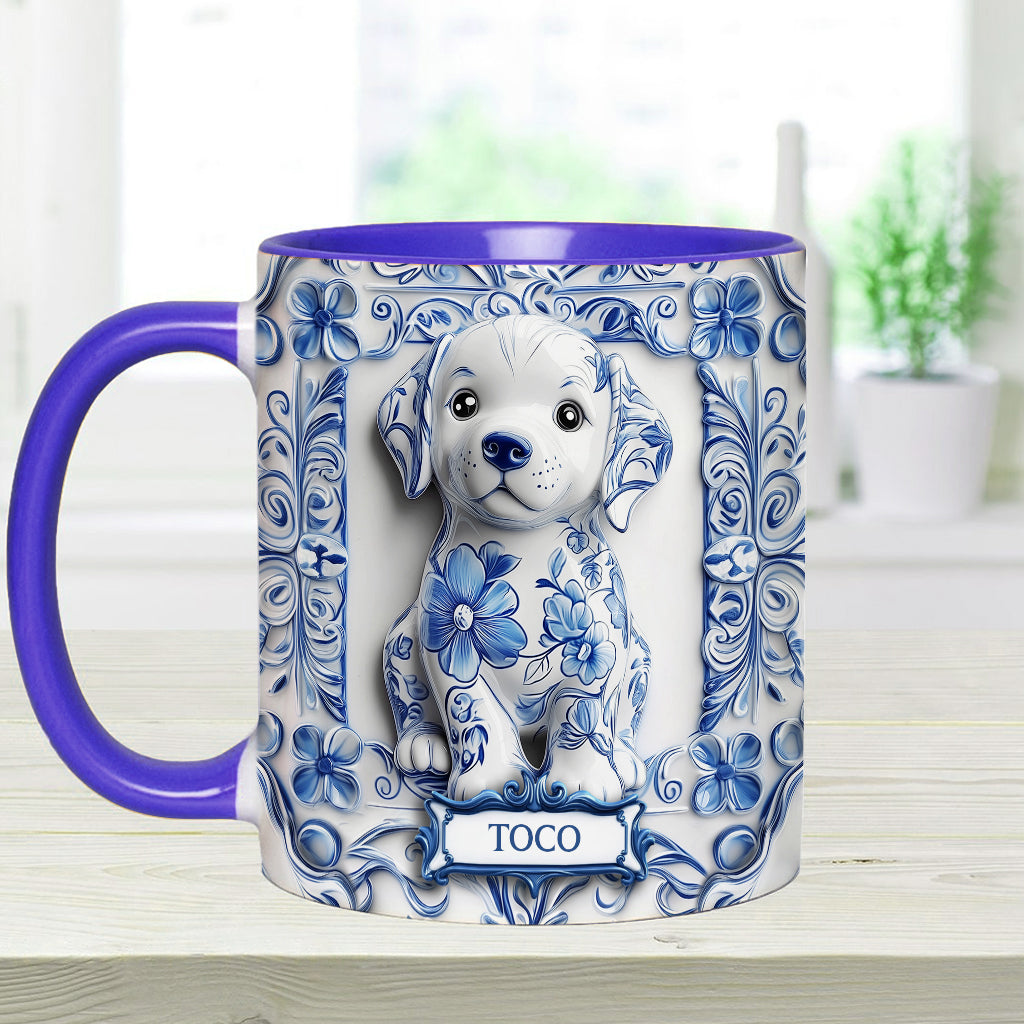 Mug personnalisé avec un adorable Labrador Retriever