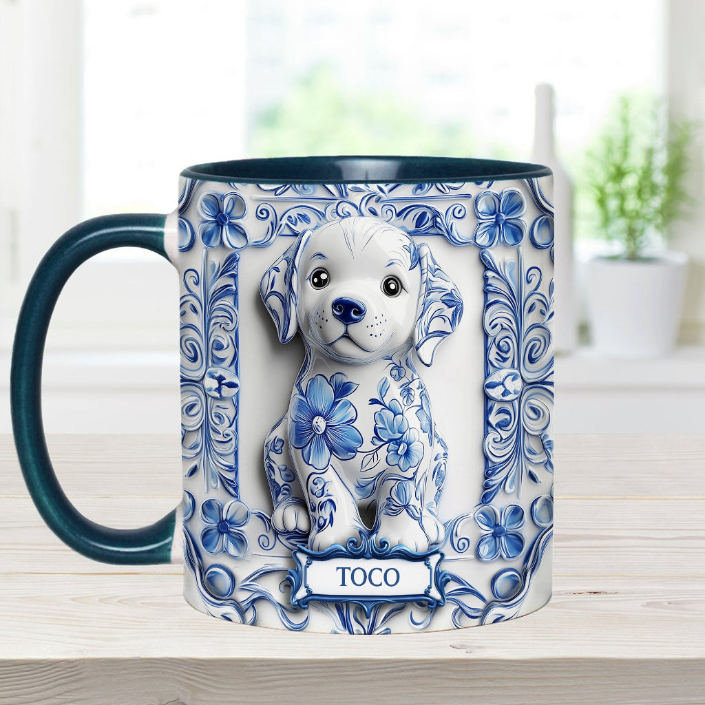 Mug personnalisé avec un adorable Labrador Retriever