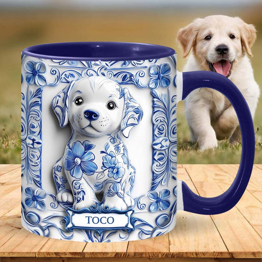 Mug personnalisé avec un adorable Labrador Retriever