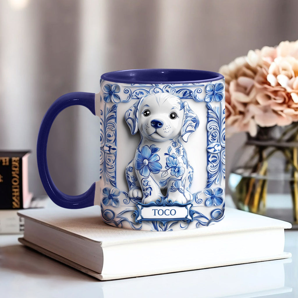 Mug personnalisé avec un adorable Labrador Retriever