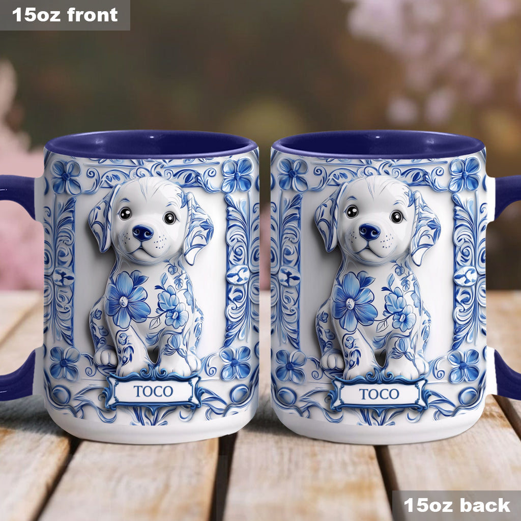 Mug personnalisé avec un adorable Labrador Retriever
