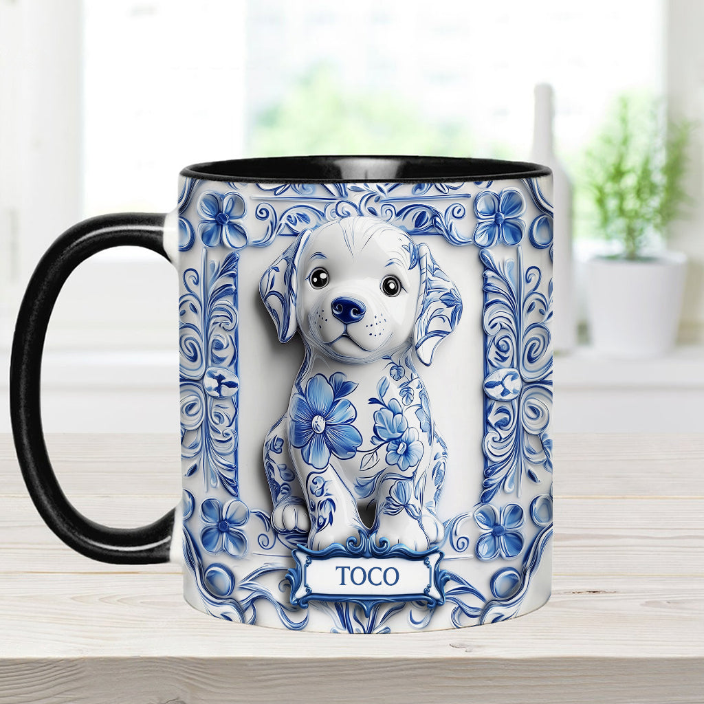 Mug personnalisé avec un adorable Labrador Retriever