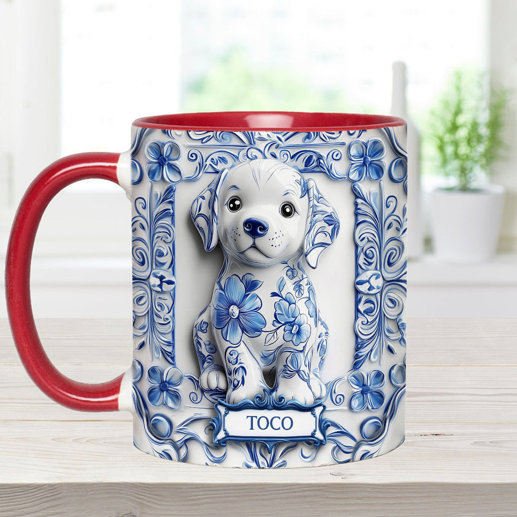 Mug personnalisé avec un adorable Labrador Retriever