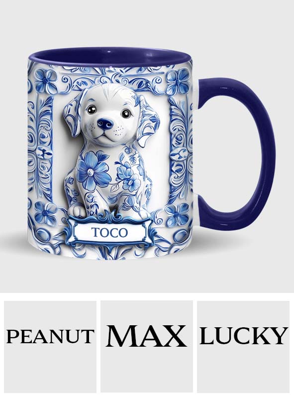 Mug personnalisé avec un adorable Labrador Retriever