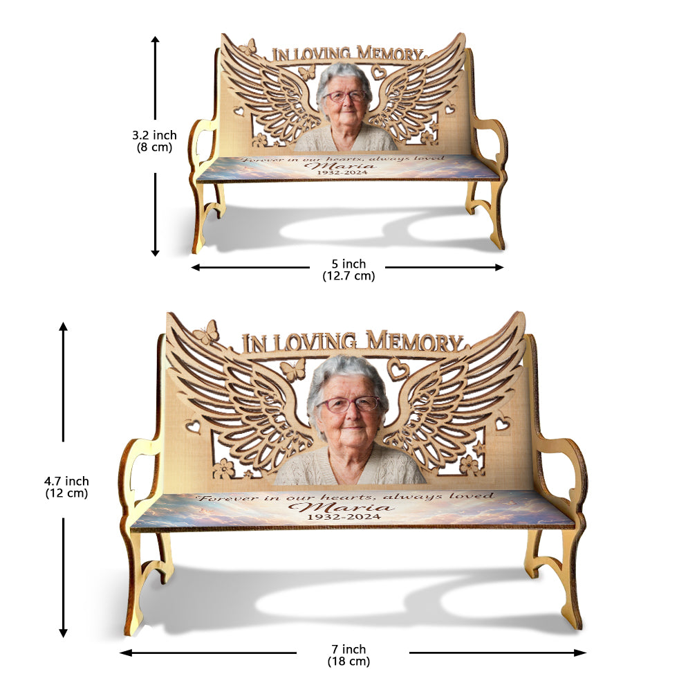 Banc commémoratif - Banc en bois commémoratif personnalisé