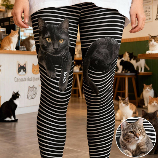 Naughty Cats - Leggings personnalisés pour chats