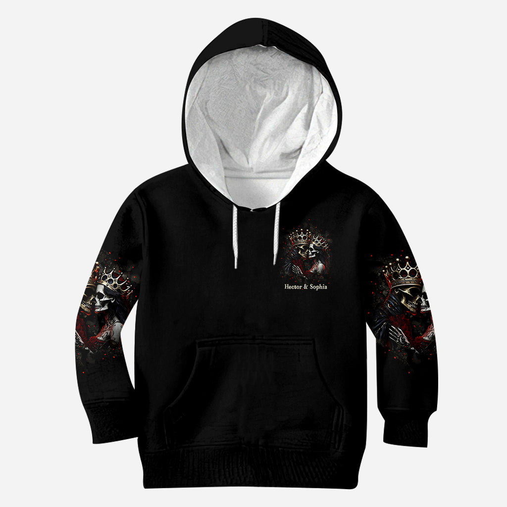 Til Death Do Us Part - Personalized Couple All Over Shirt