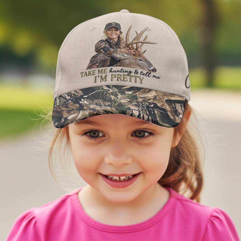 Take Me Hunting - Personalized Hunting Classic Cap