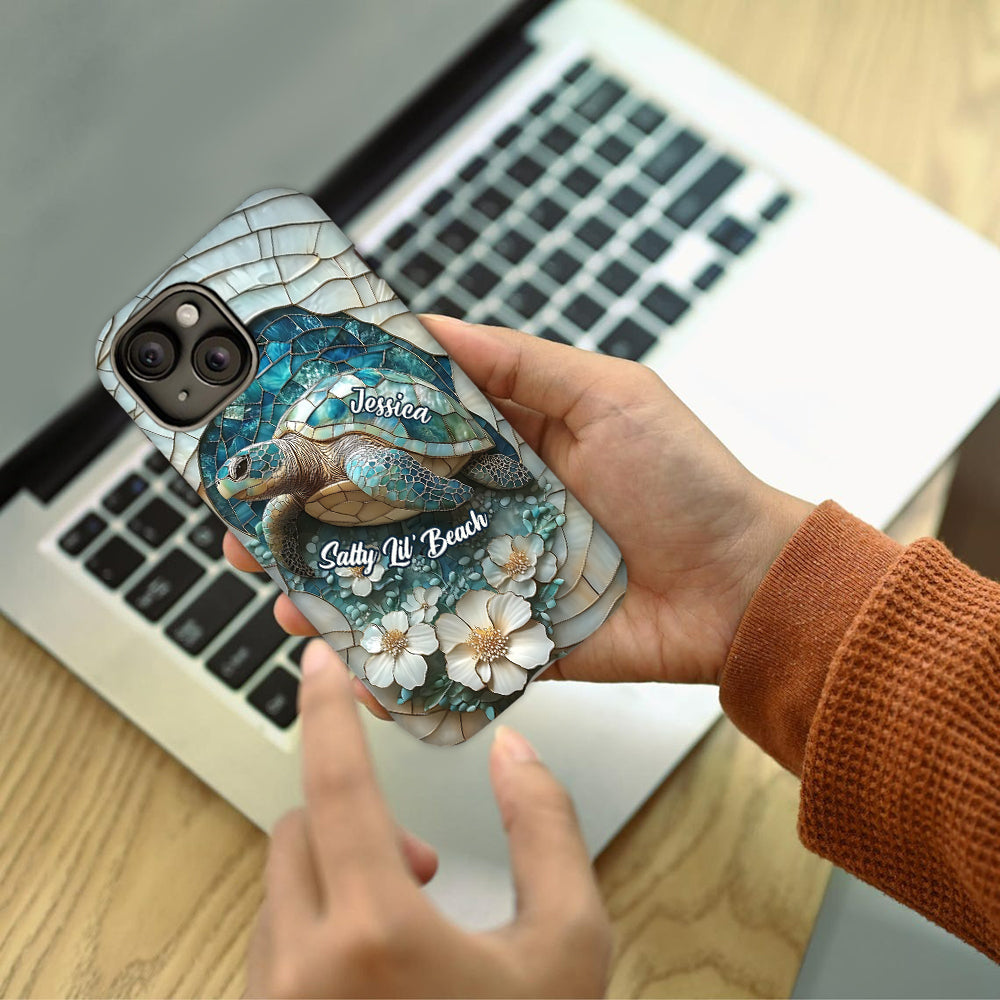 Beautiful Turtle - Personalized Sea Lover Full Print Phone Case