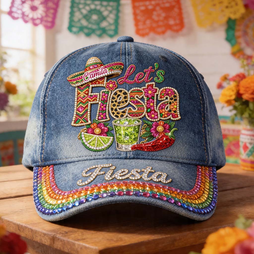 Lets Fiesta - Casquette classique personnalisée pour Cinco de Mayo