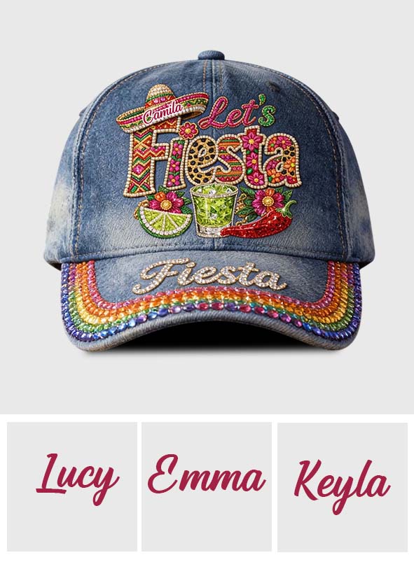 Lets Fiesta - Casquette classique personnalisée pour Cinco de Mayo