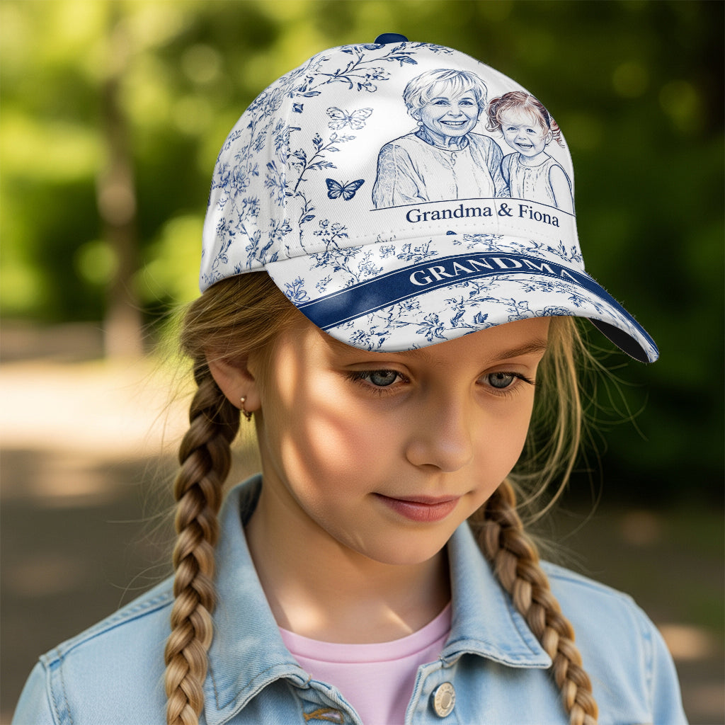 Photo Personnalisée, Titre Personnalisé - Casquette Mère Classique