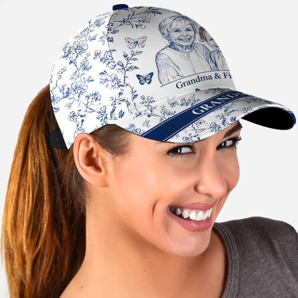 Photo Personnalisée, Titre Personnalisé - Casquette Mère Classique