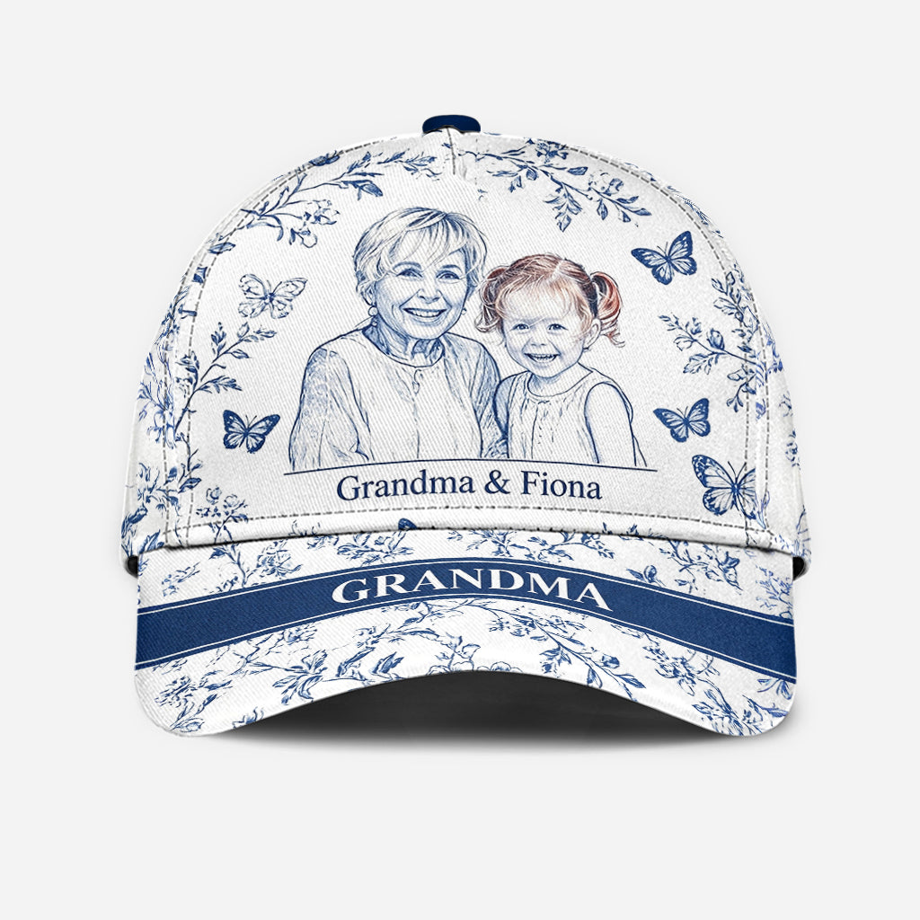 Photo Personnalisée, Titre Personnalisé - Casquette Mère Classique