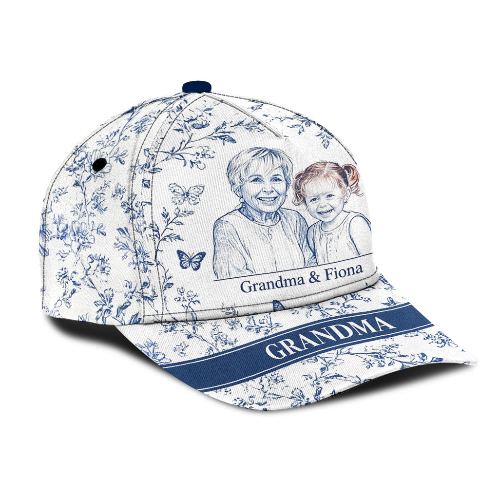 Photo Personnalisée, Titre Personnalisé - Casquette Mère Classique