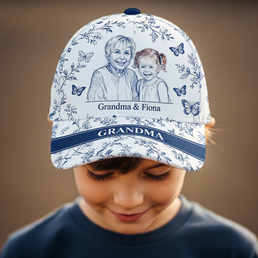 Photo Personnalisée, Titre Personnalisé - Casquette Mère Classique