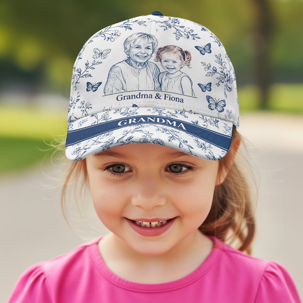Photo Personnalisée, Titre Personnalisé - Casquette Mère Classique