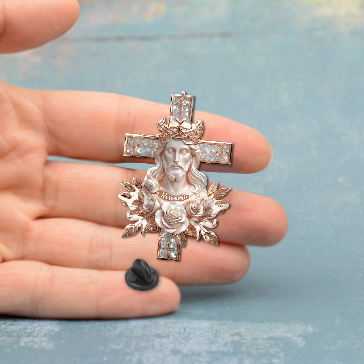 Croire - Épingle chrétienne personnalisée