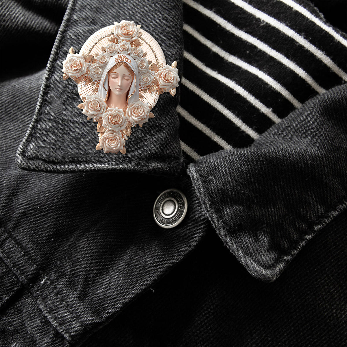 Croire - Épingle chrétienne personnalisée