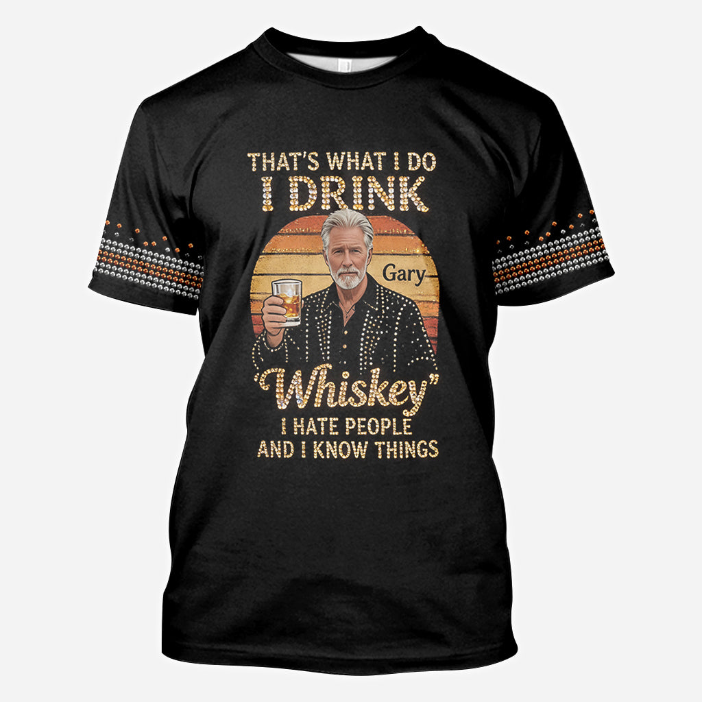C'est ce que je fais - T-shirt personnalisé avec sarcasme