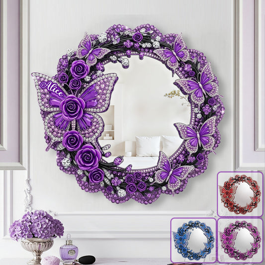 Magnifiques papillons - Miroir mural papillon personnalisé