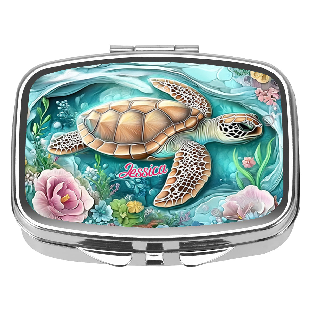 Turtle Lover - Personalized Turtle Pill Organizer