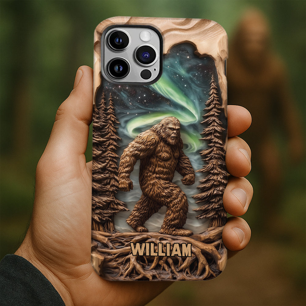 Je pars en forêt - Coque de téléphone personnalisée avec impression intégrale pour la randonnée