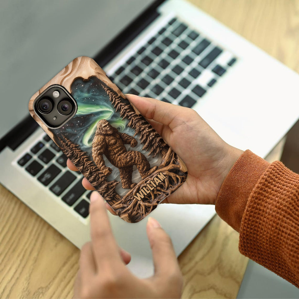 Je pars en forêt - Coque de téléphone personnalisée avec impression intégrale pour la randonnée