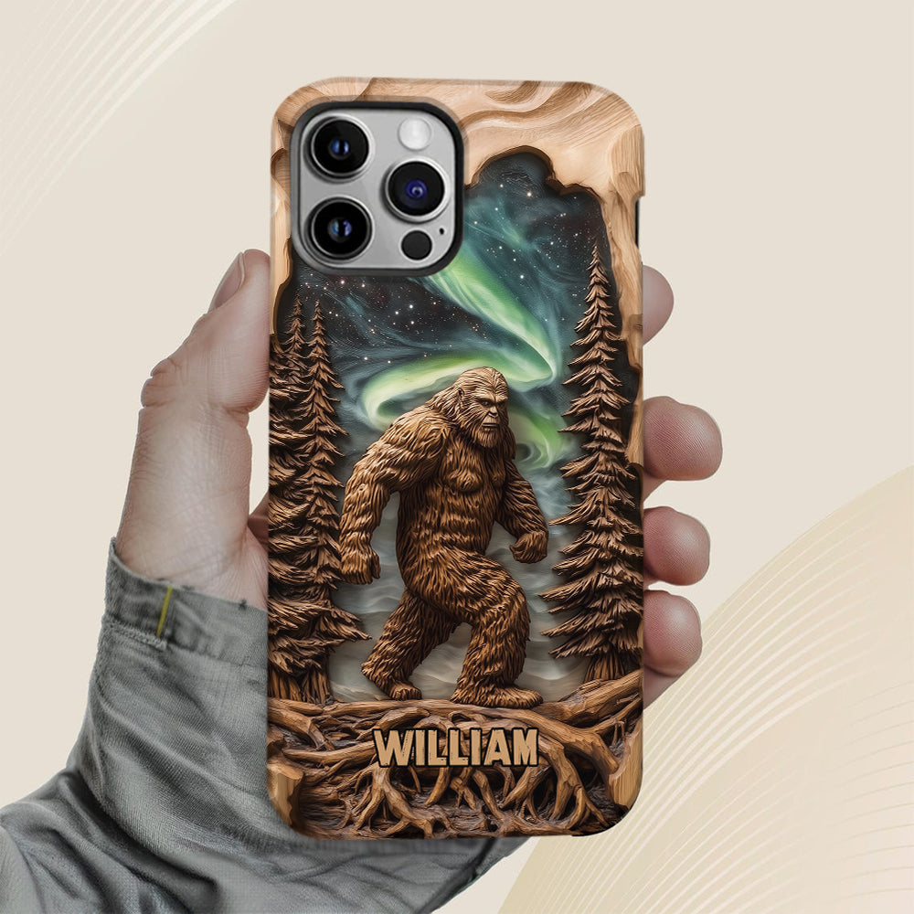 Je pars en forêt - Coque de téléphone personnalisée avec impression intégrale pour la randonnée