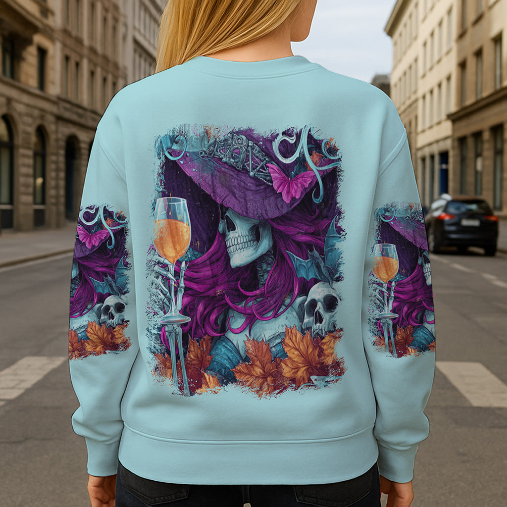 À la vôtre, sorcières ! - T-shirt personnalisé sorcière intégrale