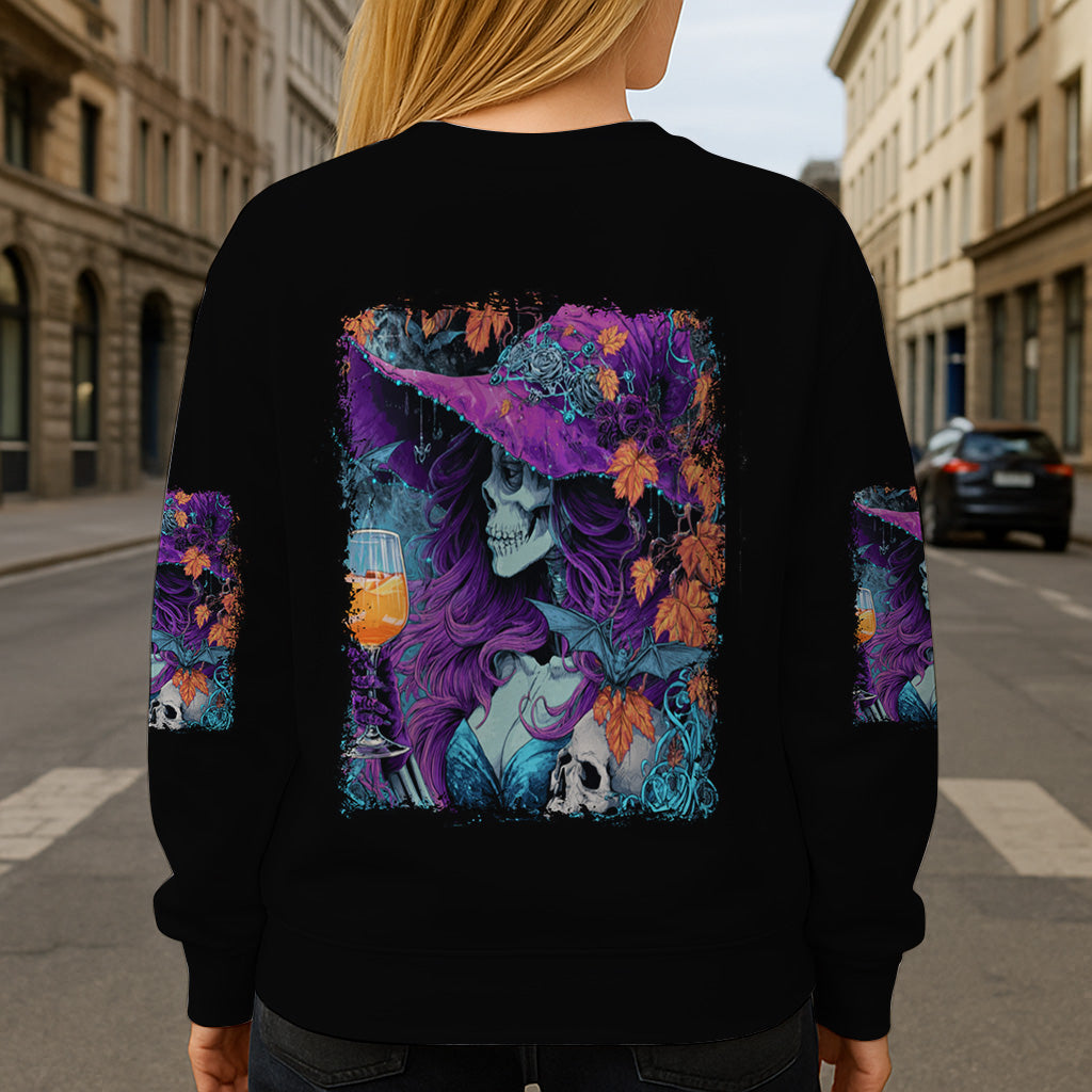 À la vôtre, sorcières ! - T-shirt personnalisé sorcière intégrale