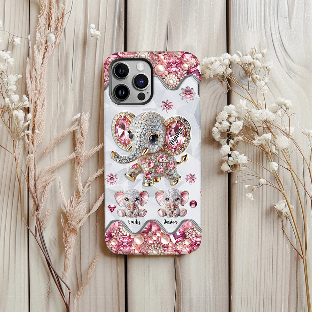 Best Mama Ever - Personalized Mother Full Print Phone Case