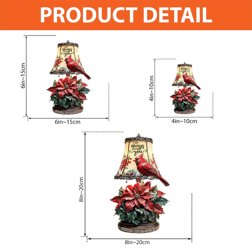 Je suis toujours avec toi - Plaque commémorative personnalisée en acrylique de forme personnalisée