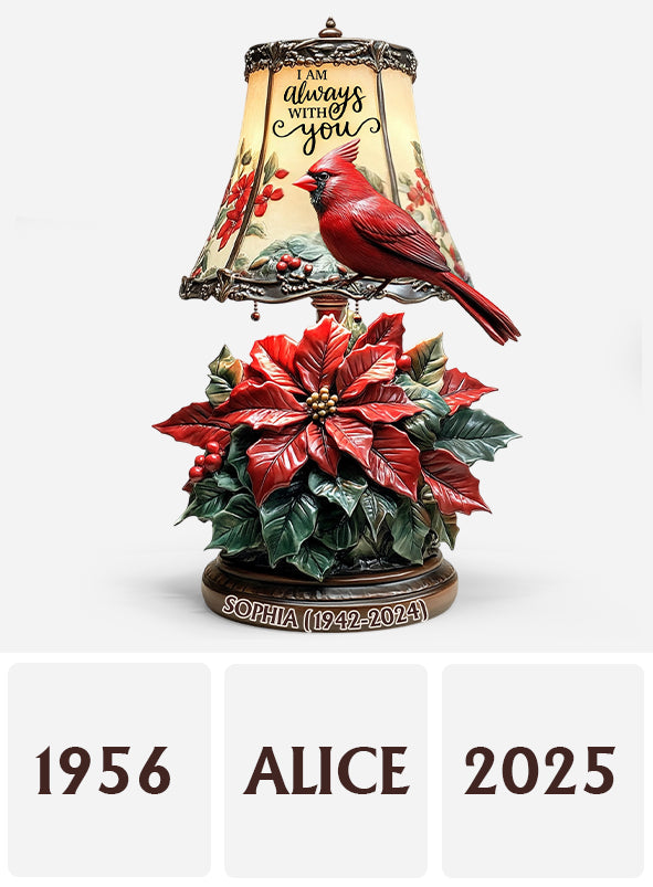 Je suis toujours avec toi - Plaque commémorative personnalisée en acrylique de forme personnalisée