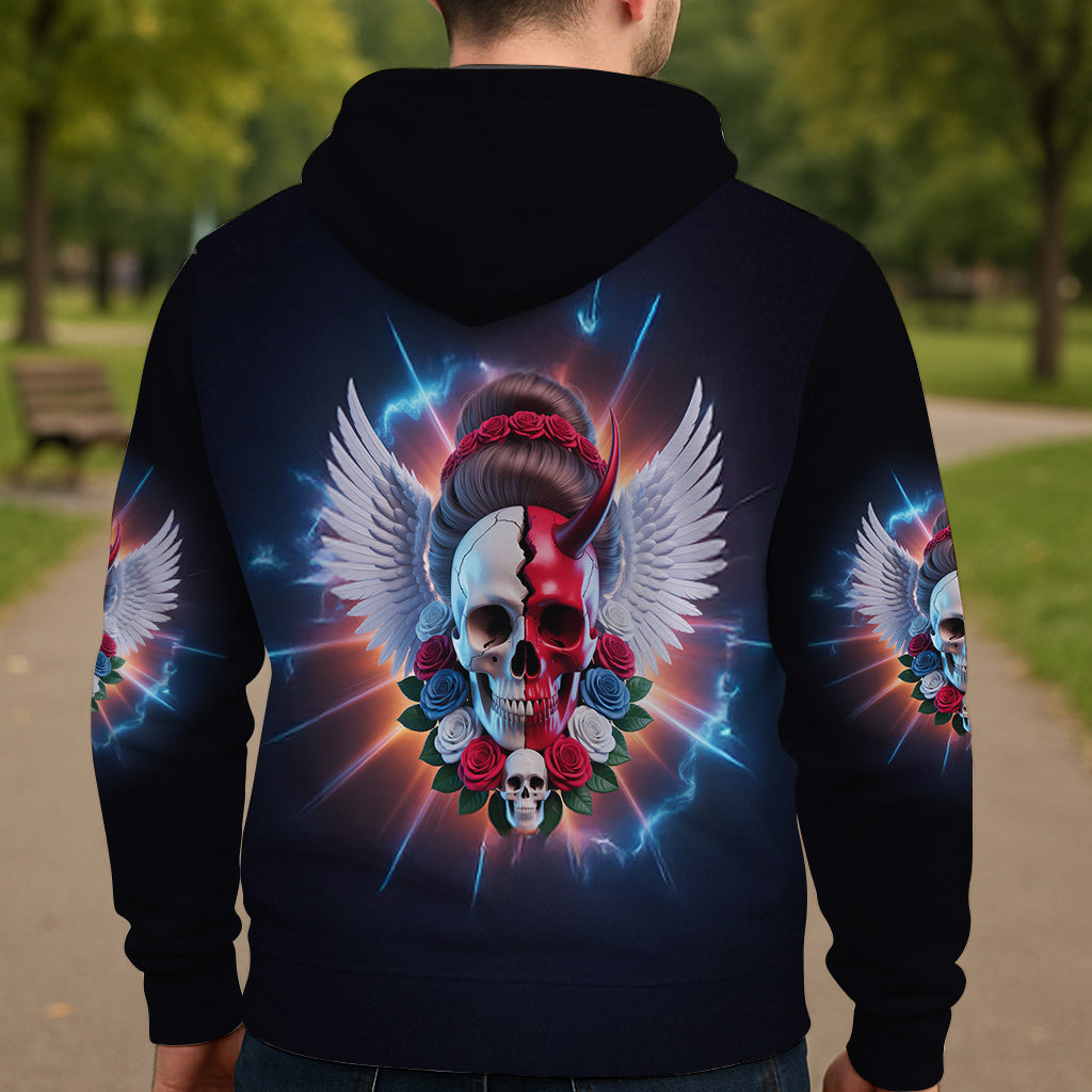 It's Going To Be One Of Those Days - Personalized Skull All Over Shirt