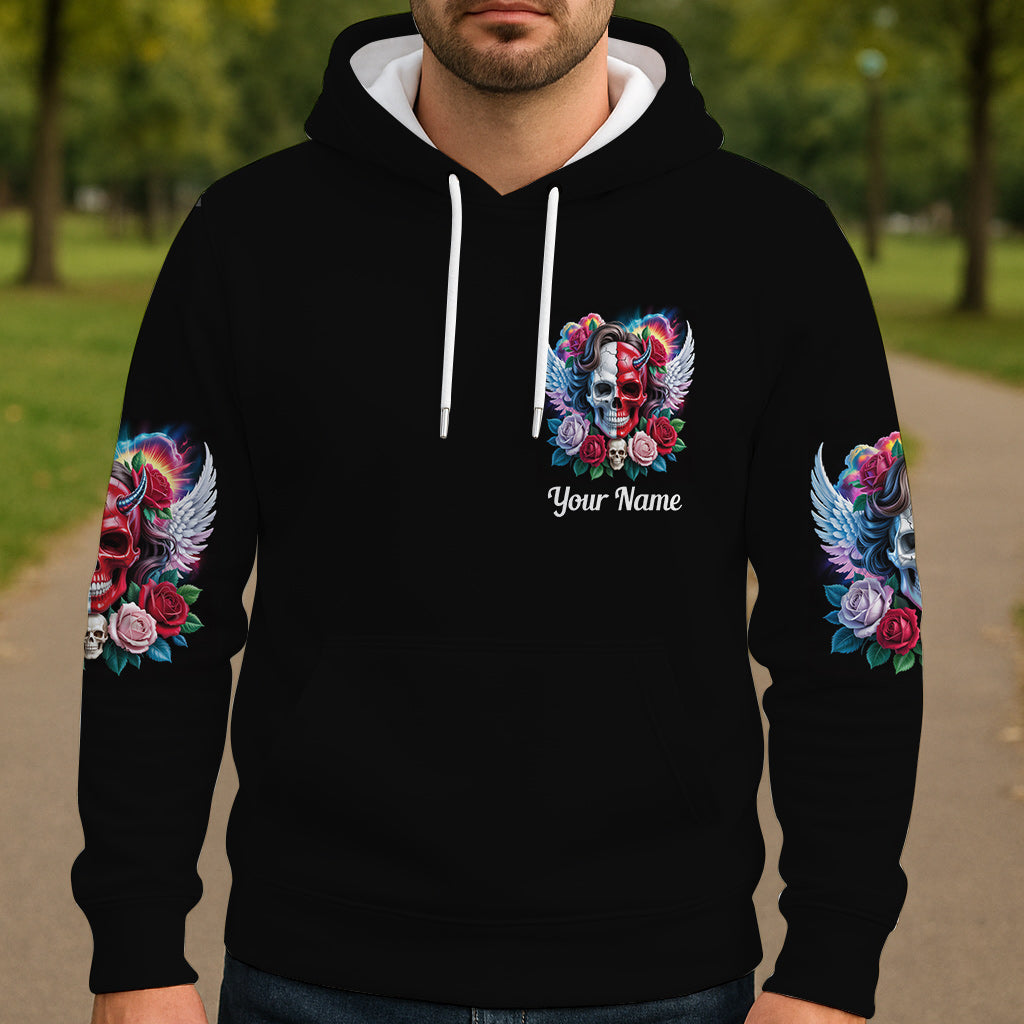 It's Going To Be One Of Those Days - Personalized Skull All Over Shirt