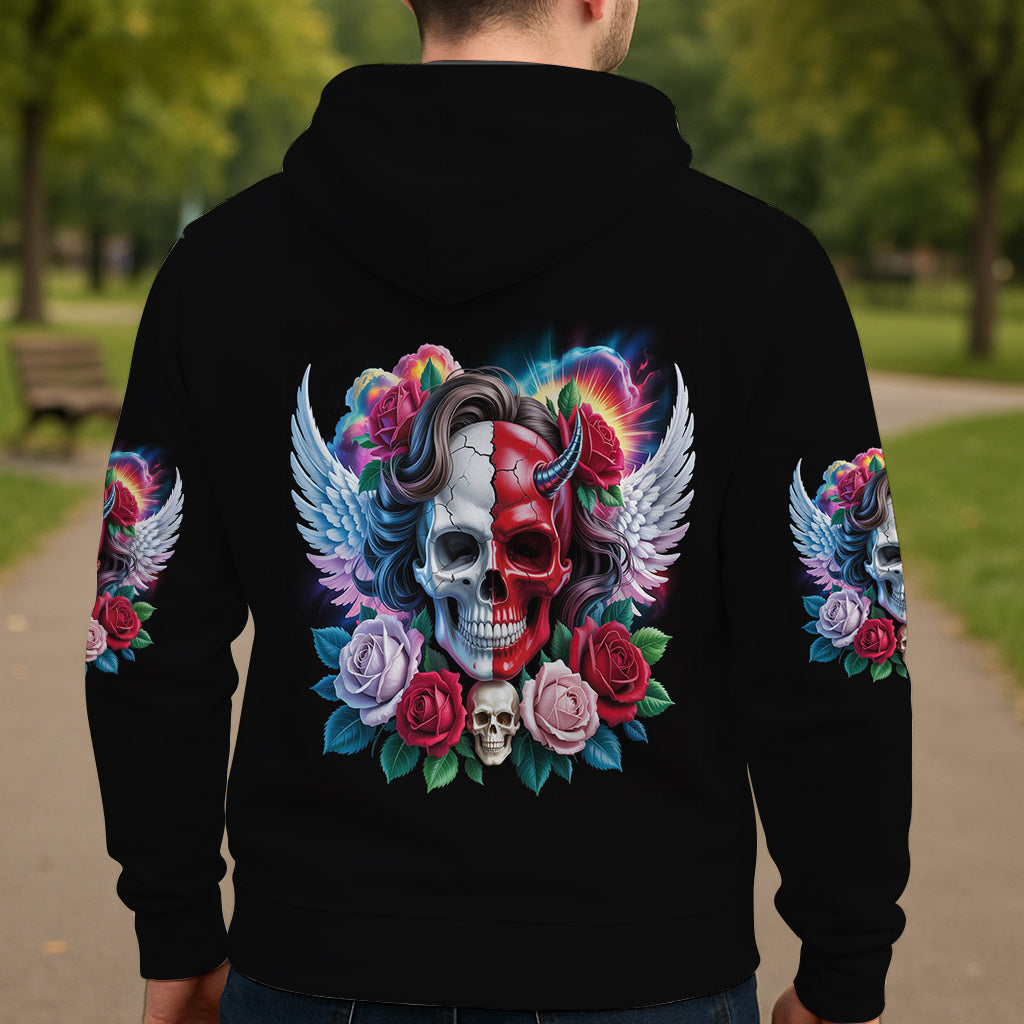 It's Going To Be One Of Those Days - Personalized Skull All Over Shirt