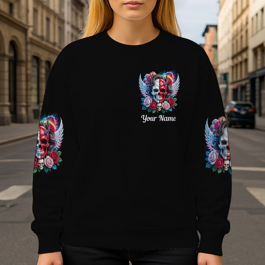 It's Going To Be One Of Those Days - Personalized Skull All Over Shirt