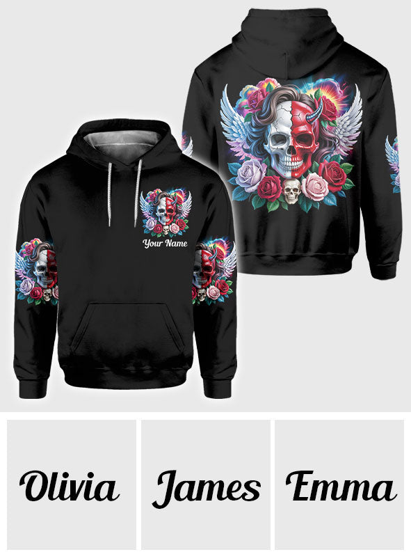 It's Going To Be One Of Those Days - Personalized Skull All Over Shirt