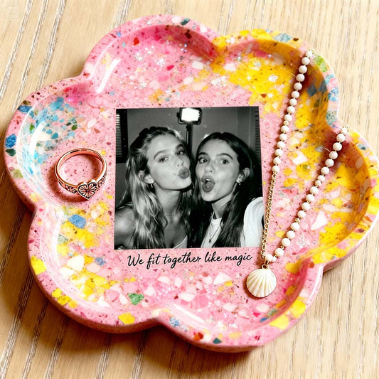 Perfect Tray For Her - Personalized Bestie Catch-All Tray