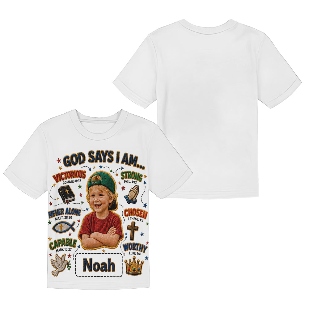 Any Photo, Any Theme - Personalized Kid Kid T-shirt & Shorts