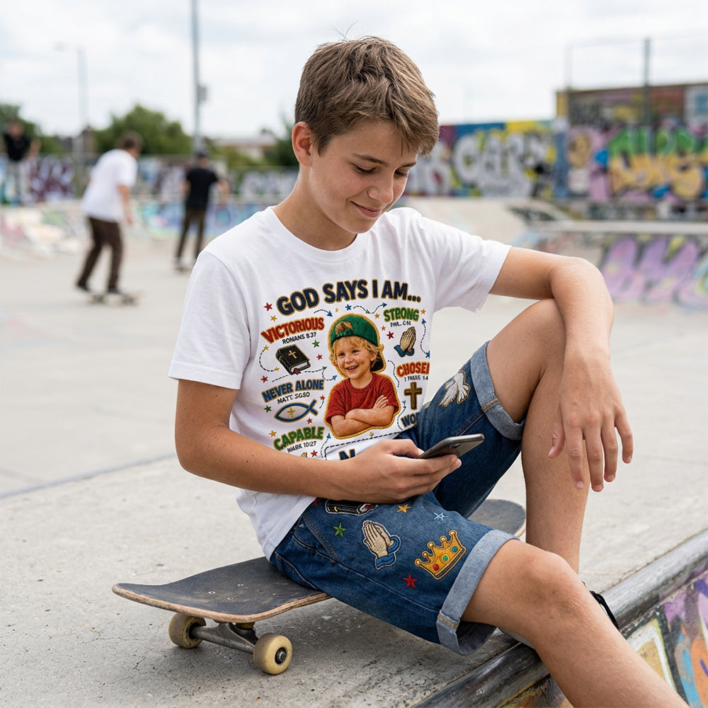 Any Photo, Any Theme - Personalized Kid Kid T-shirt & Shorts