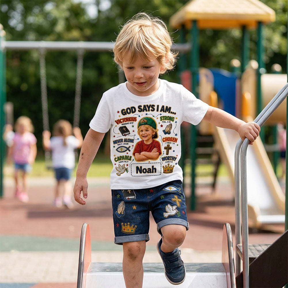 Any Photo, Any Theme - Personalized Kid Kid T-shirt & Shorts