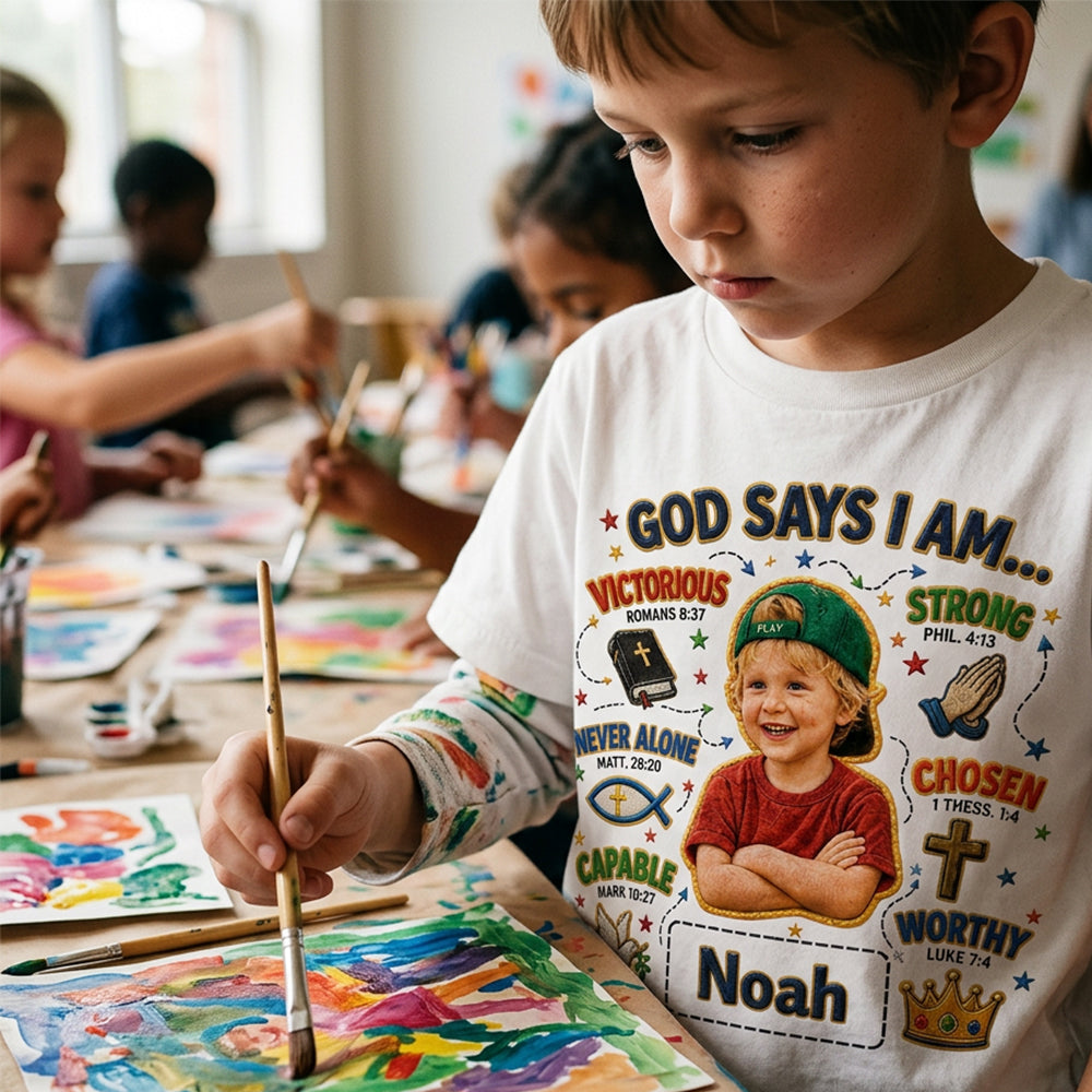 Any Photo, Any Theme - Personalized Kid Kid T-shirt & Shorts